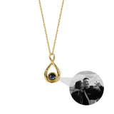 8-Char Projection Necklace Mother's Gift, Unique Photo Projection Gift