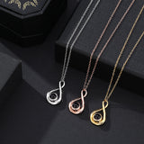 8-Char Projection Necklace Mother's Gift, Unique Photo Projection Gift