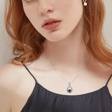 8-Char Projection Necklace Mother's Gift, Unique Photo Projection Gift
