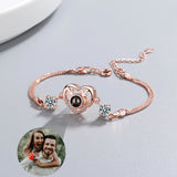 925 Silver Photo Bracelet Personalized Jewelry Women