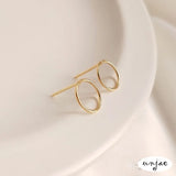925 Silver Needle Bag 14K Real Ring Earrings DIY Ear Jewelry Accessories