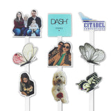 Acrylic Bookmarks Photo or Logo Bookmark Acrylic Bookmarks 1pc