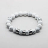Alabaster Stone Bracelet for Men