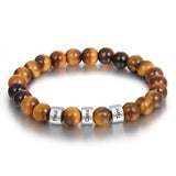 Alabaster Stone Bracelet for Men