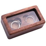 Walnut Solid Wood Jewelry Display Box