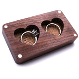 Walnut Solid Wood Jewelry Display Box
