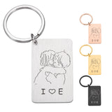 Couples Keychain Gift for Boyfriend Girlfriend, Valentine's Day Present