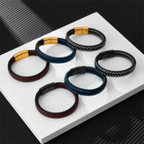 Men's Personalized Name Date Stainless Steel Bangle