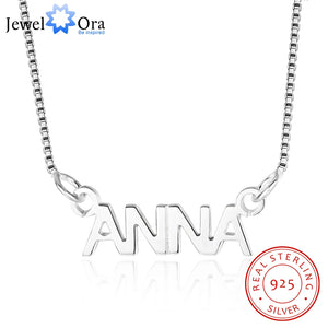 925 Silver Personalized Name Necklace - Gift for Her