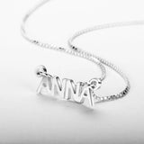 925 Silver Personalized Name Necklace - Gift for Her
