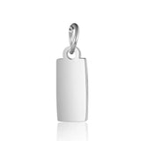 Stainless Steel Cuboid Pendant for DIY Jewelry Making