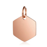 Stainless Steel Geometric Pendant for Jewelry Making