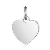 Stainless Steel Heart Pendant for Jewelry Making