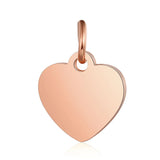 Stainless Steel Heart Pendant for Jewelry Making