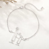 Child's Drawing Name Bracelet Personalized Jewelry