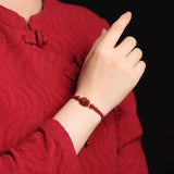 Cinnabar Fox Chinese Zodiac DIY Bracelet for Woman