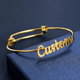 Classic Personalized Name Bracelet Steel Jewelry