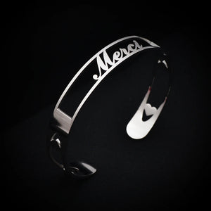 Custom Nameplate Bracelet Stainless Steel Jewelry