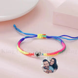 Personalized Projection Hand Rope Bracelet