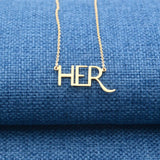 Company Logo Necklace-Logo Jewelry-Best Gift For Girls