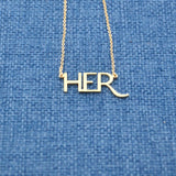 Company Logo Necklace-Logo Jewelry-Best Gift For Girls