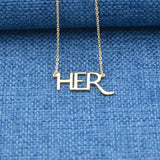Company Logo Necklace-Logo Jewelry-Best Gift For Girls