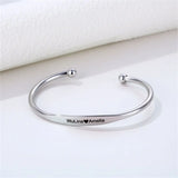 Personalized Name Stainless Steel Engrave Bracelets for Women