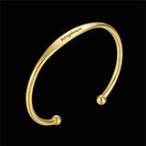 Personalized Name Stainless Steel Engrave Bracelets for Women