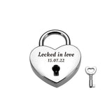 Personalized Lover Keychain Lock Key Gift