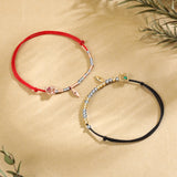 Personalized Engraving Rose Bracelet Adjustable Chain