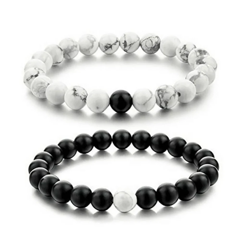Couples Distance Bracelets Set - Set of 2