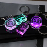Custom Crystal DIY Logo Key Chain with Laser Engraving