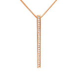 Custom Crystal Pendant Name Necklace for Women
