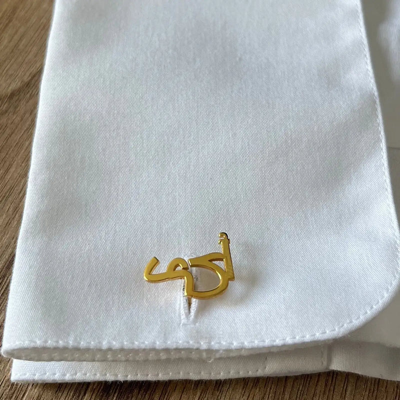 Personalized Name Cufflinks-Groom Wedding Cufflinks-Groomsmen Gift