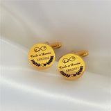 Personalized Engraved Cufflinks for Men