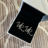 Personalized Name Logo Cufflinks Stainless Steel