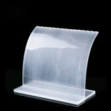 Curved Acrylic Necklace Display Stand Holder