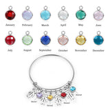 Personalized Name Bracelets with Boy Girl Charms Stainless Steel