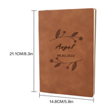 DIY Leather Notebooks Soft Cover Business A5 Journals