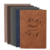 DIY Leather Notebooks Soft Cover Business A5 Journals
