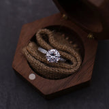 Personalized Wood Ring Box with Name & Date