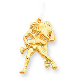 Alloy Metal Gym Bodybuilding Wrestling Men Pendant