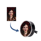 Employee Photo Car Air Freshener Vent Clip for Men