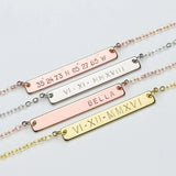 Customized English Name Jewelry Islamic Necklaces Gift