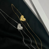 Personalized Love Heart Pendant Necklace for Women