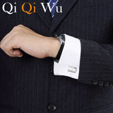 Personalized Square Hyperbola Cufflinks for Men