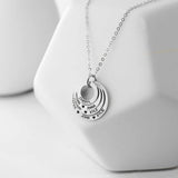 Engraved Name Pendant Necklace Personalized Stainless Steel Jewelry