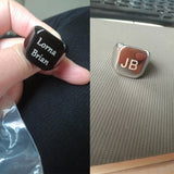 Personalized Engraved Name Signet Ring Stainless Steel