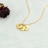 Custom Engraved Stainless Steel Women Necklace with Date