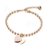 Engraved Stainless Steel Nameplate Bracelet for Valentines